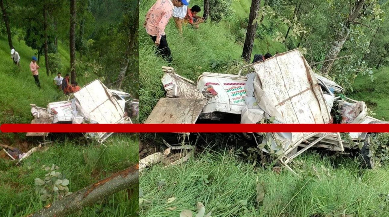 दार्चुलामा  जिप  दुर्घटना हुँदा पाँच जनाको मृत्यु