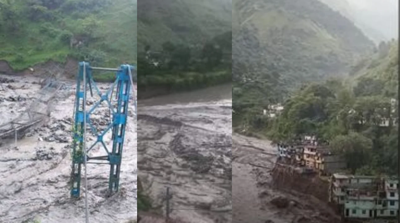 दार्चुला :  अबिरल बर्षाका कारणले आएको बाढी पहिरोले गरेको क्षति बिबरण