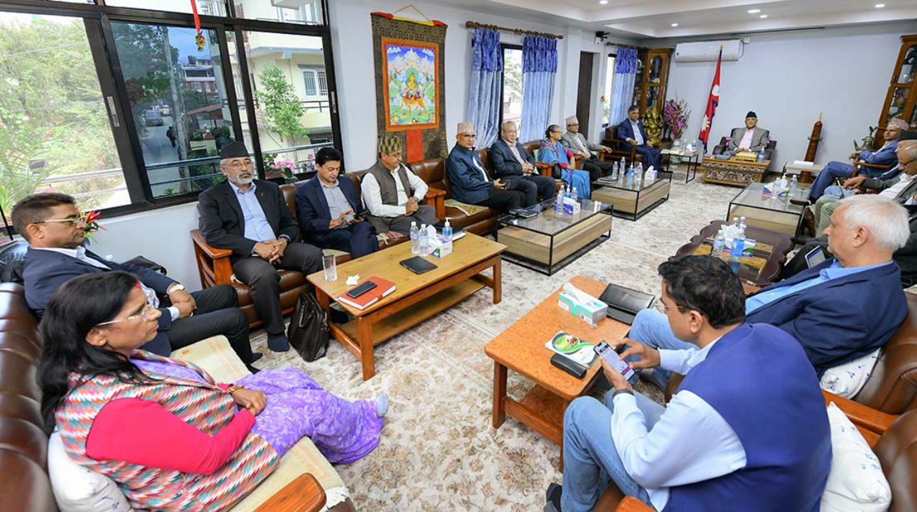 एमाले सचिवालय बैठक बालकोटमा जारी