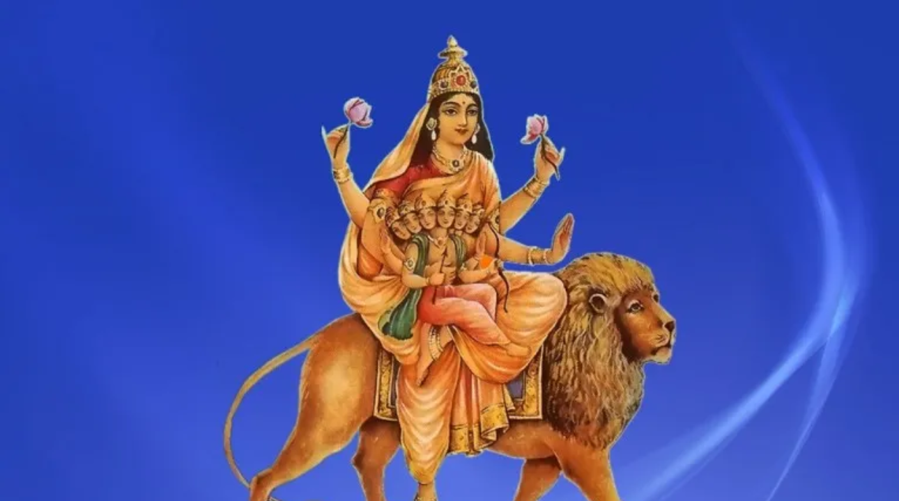 आज दसैंको पाँचौं दिन स्कन्दमाताको आराधना गरिदै