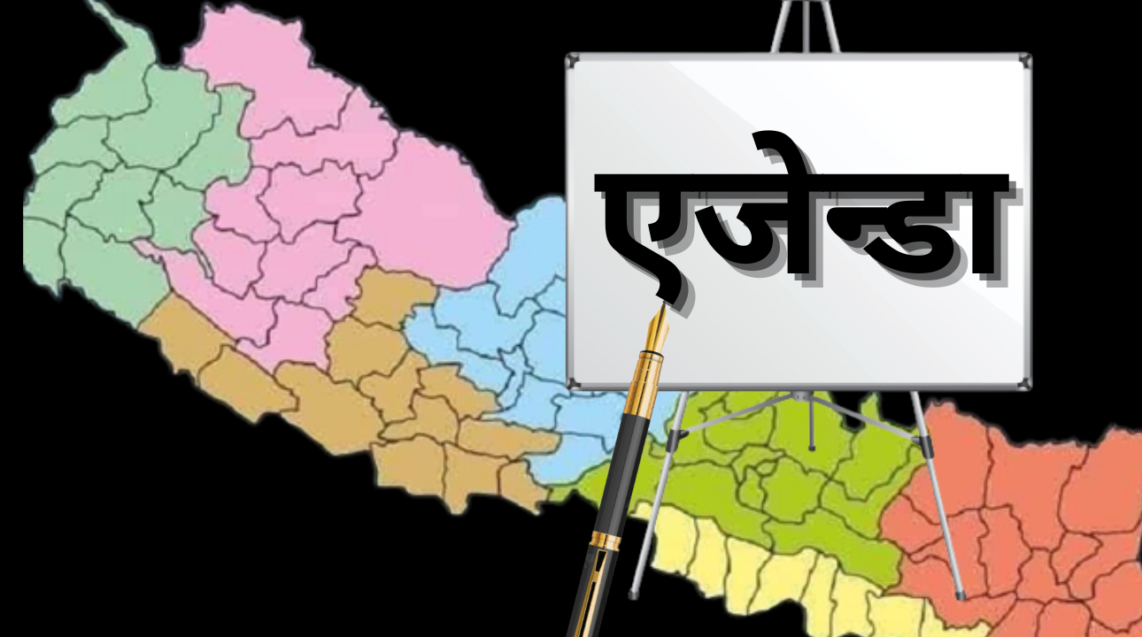 एजेन्डा चिनी मतदान  गरौं