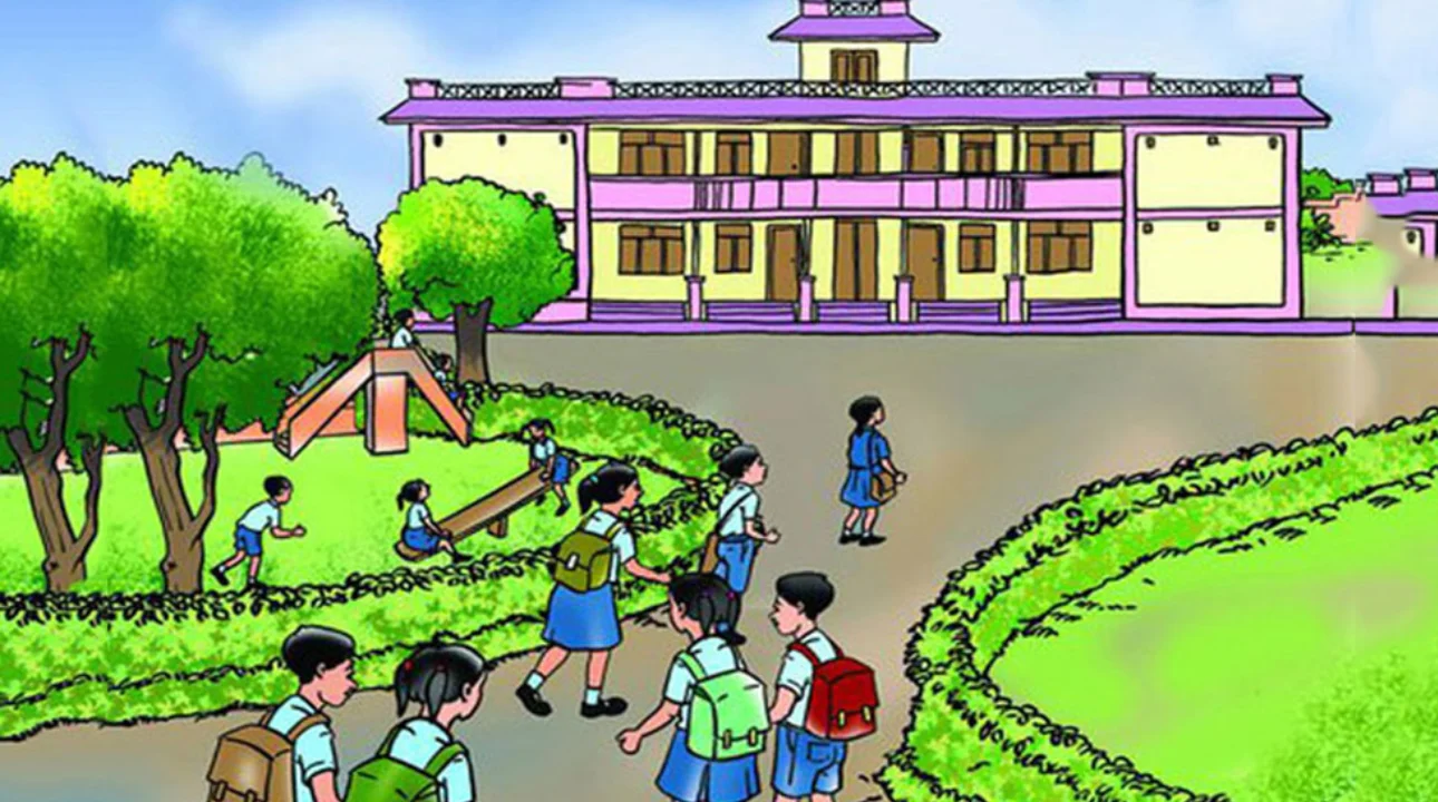 तिहारको बीचमा पढाउने विद्यालयलाई पालिकाले  केहि गर्न नपाउने