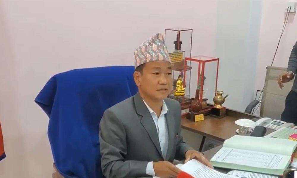 मेयर हर्क साम्पङले मागे कार्यपालिका सदस्यको राजीनामा