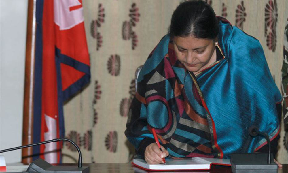 राष्ट्रपतिबाट आह्वानको तयारी