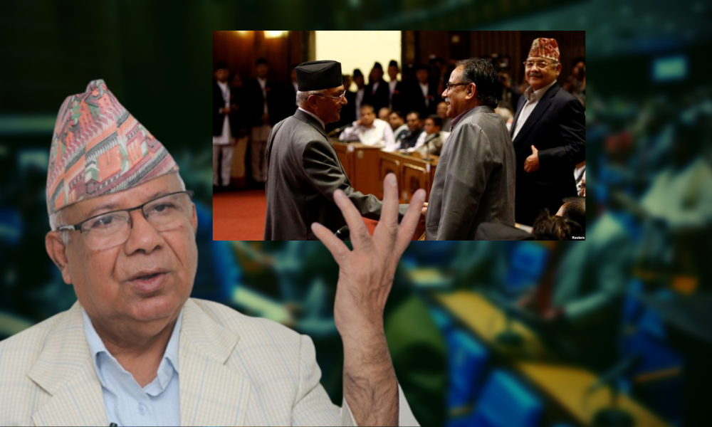 "अब पुरानै कुरामा अलमलिन पनि ठिक हुँदैन, राष्ट्रपतिमा माधव नेपाल भन्ने सत्य होइन"