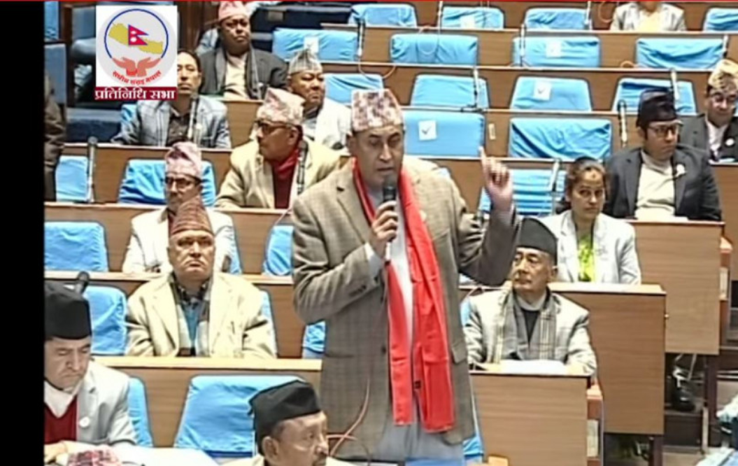 हत्या अभियोग लागेका सांसद संसदमा उपस्थित भएकोमा कांग्रेसद्धारा ध्यानाकर्षण