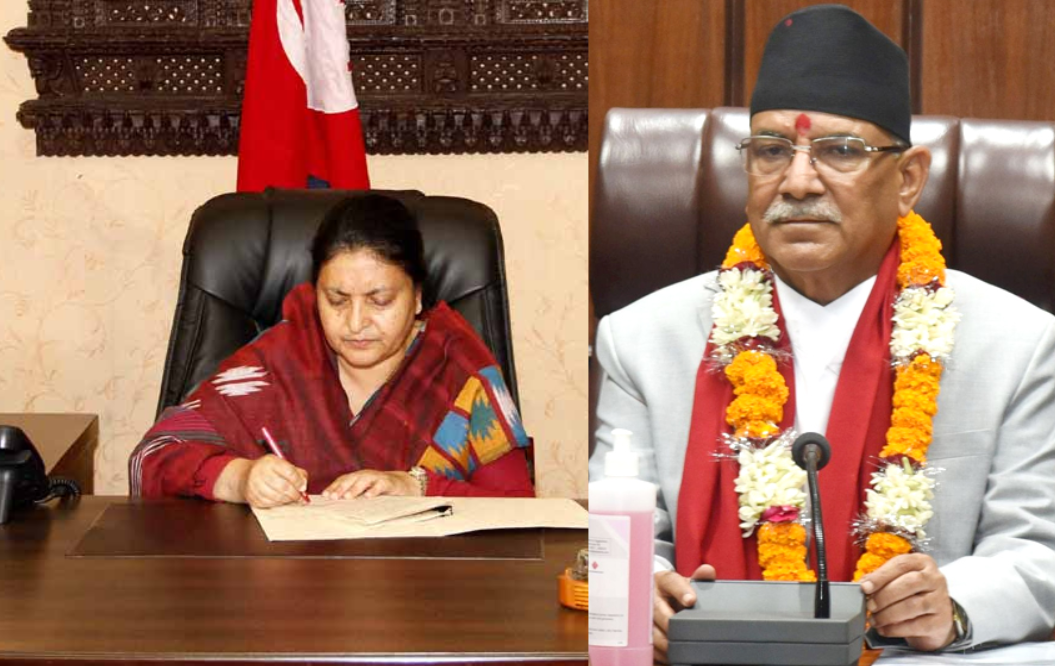 प्रधानमन्त्री र राष्ट्रपतिद्वारा सोनाम ल्होसारको शुभकामना व्यक्त