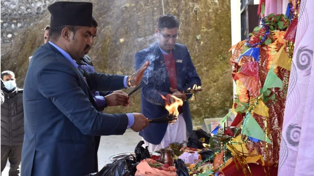 क्याम्ब्रिज पब्लिक स्कुलमा वसन्त पञ्चमी एवम् सरस्वती पूजा सम्पन्न