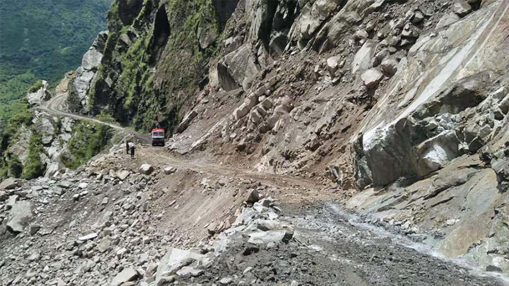 बेनी–जोमसोम सडकखण्ड दैनिक छ घन्टा बन्द