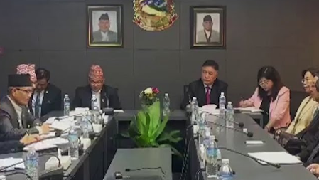 चीनका न्यायधीस नेपालमा