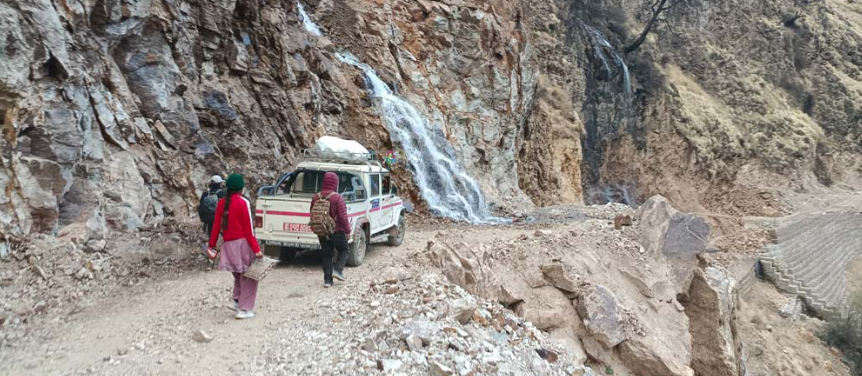 राष्ट्रिय सडक सञ्जालसँग जोडियो हुम्ला
