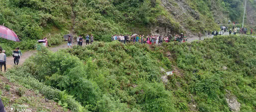 दार्चुलामा जिप दुर्घटना : दस जना घाइते