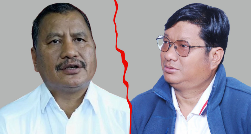 विप्लवको पार्टी  दुई  टुक्रामा विभाजित महासचिवमा चिरन पुन सि