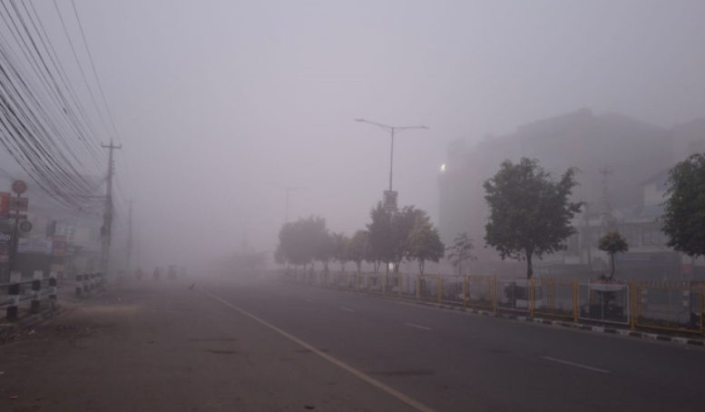 तराइमा दिउँसो सम्म हुस्सु–कुहिरो लाग्न थालेपछि चिसो ह्वात्तै बढ्यो