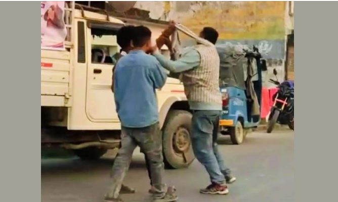 बिप्लवका उम्मेदवारलाई बाटैमा रास्वपाका कार्यकर्ताको हातपात