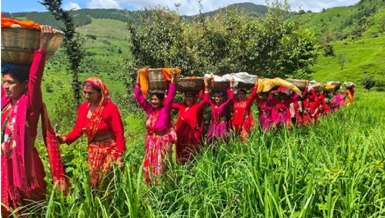 बिरुडा धोएर न्यालाको गौरापर्व मनाइँदै