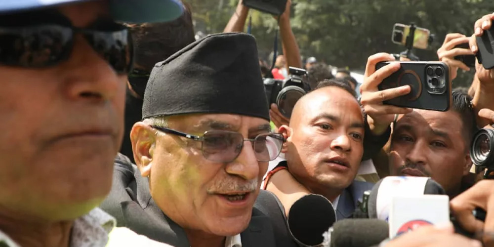 को- को नेता पुगे कांग्रेसको महाधिवेशन उद्घाटनमा